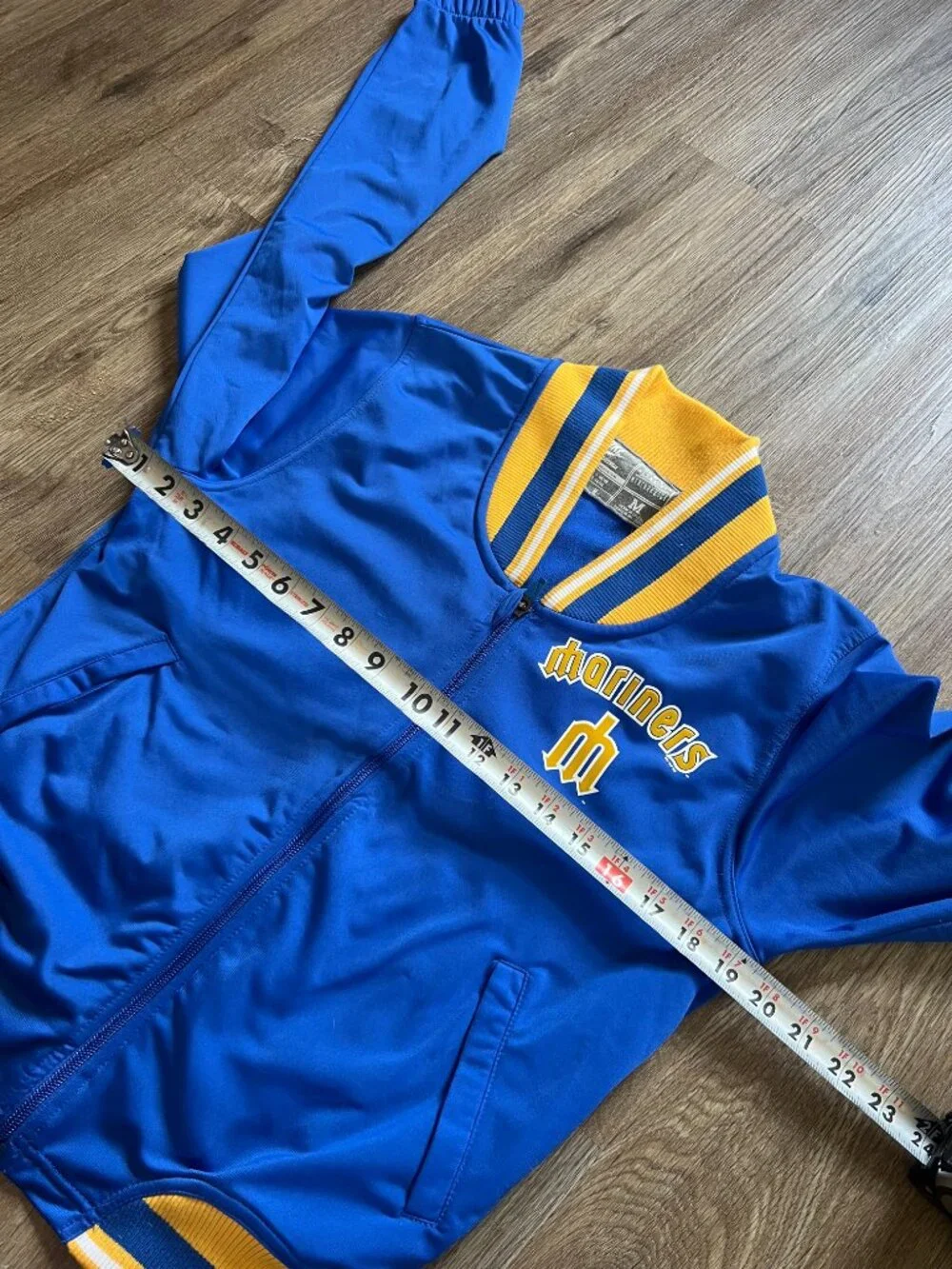 Vintage Nike Seattle Mariners Jacket Women's Medium Blue Yellow